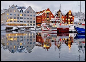 Bybilde fra Tromsø- Plakat - Plakatbar.no