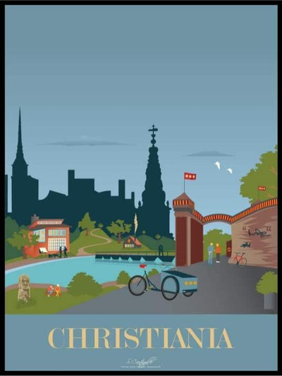 Christiania - Plakat - Plakatbar.no
