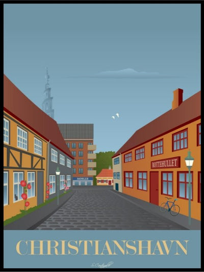Christianshavn - Plakat - Plakatbar.no