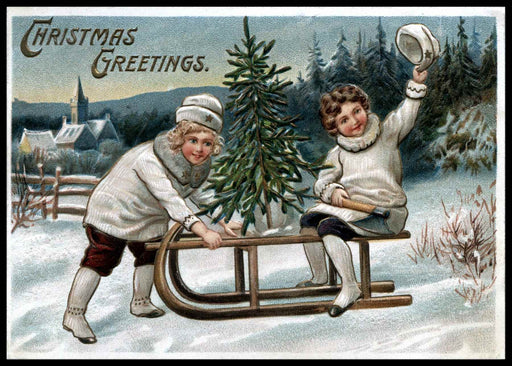 Christmas Greetings poster - Plakatbar.no