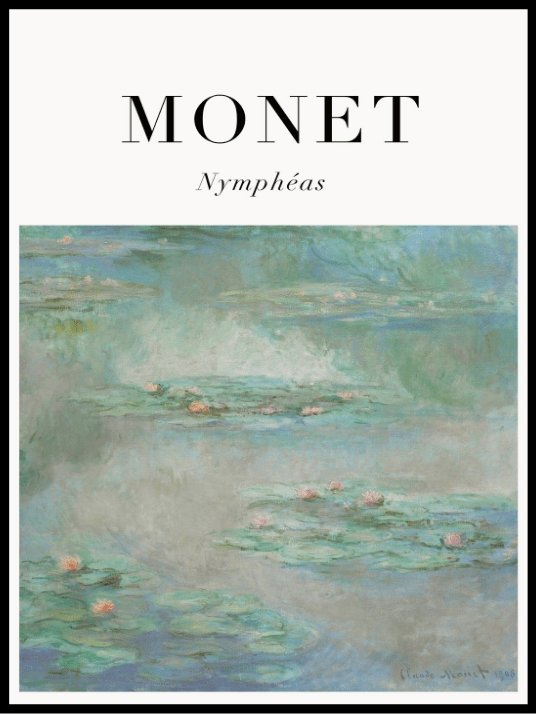 Claude Monet - Nymphéa Poster