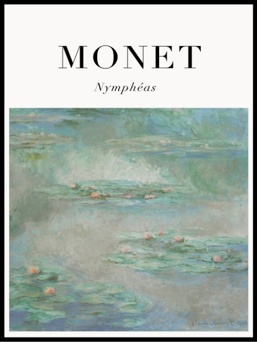 Claude Monet - Nymphéas Poster - Plakatbar.no