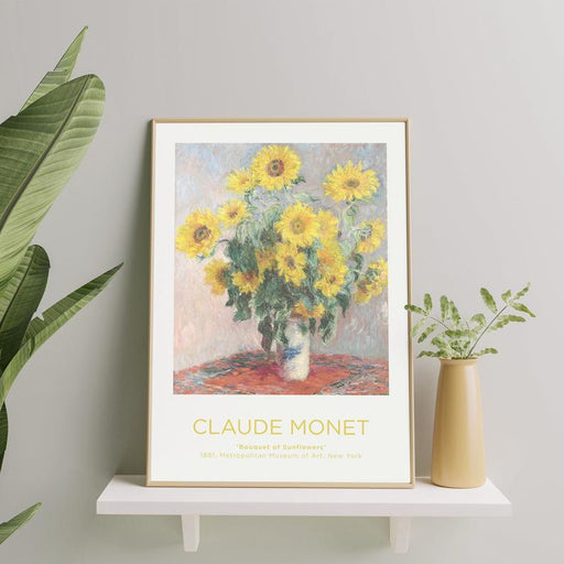 Claude Monet Poster - Flower Garden - Plakatbar.no