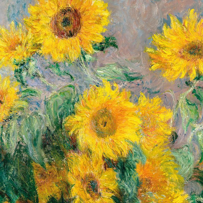 Claude Monet Poster - Flower Garden - Plakatbar.no