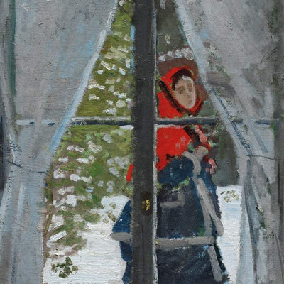 Claude Monet - The Red Kerchief Poster - Plakatbar.no