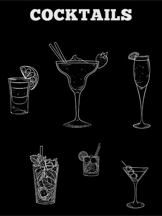 Cocktails - Poster - Plakatbar.no