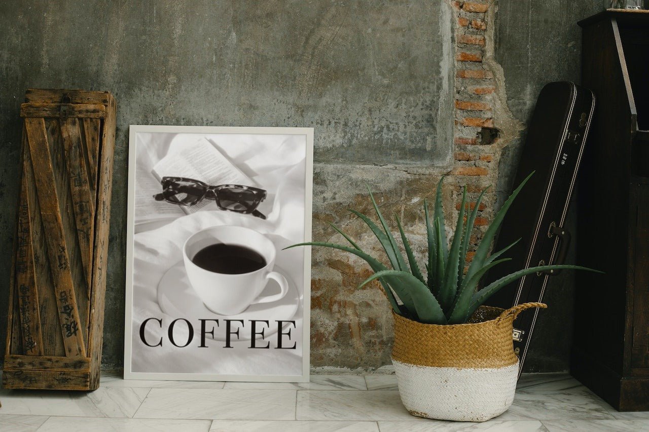 Coffee in bed - poster - Plakatbar.no