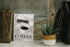 Coffee in bed - poster - Plakatbar.no