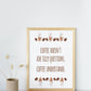 Coffee - Typografisk plakat til kjøkken 02 - Plakatbar.no