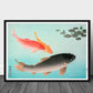 Common and Golden Carp, Ohara Koson- Plakat - Plakatbar.no