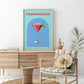 Cosmopolitan - Retro Cocktail Plakat - Plakatbar.no