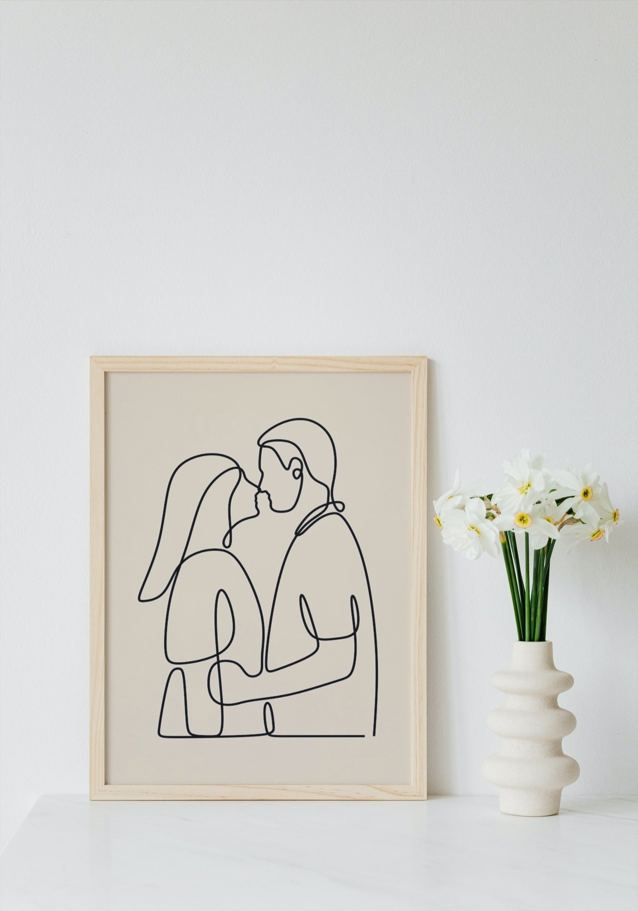 Couple holding around eachother - Plakatbar.no