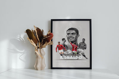 Cristiano Ronaldo - Plakat med fakta - Plakatbar.no