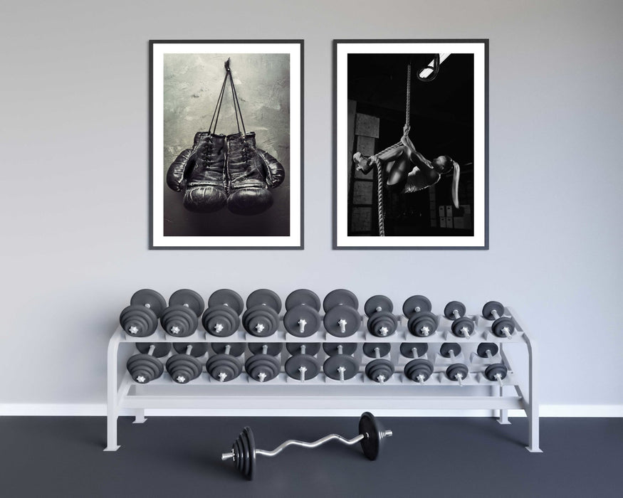 Crossfit and fitness female poster - Plakatbar.no