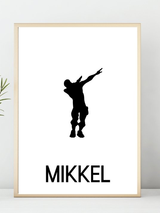 DAB Poster With Own Name