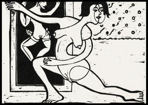 Dancer Practising, Ernst Ludwig Kirchner - Plakat - Plakatbar.no