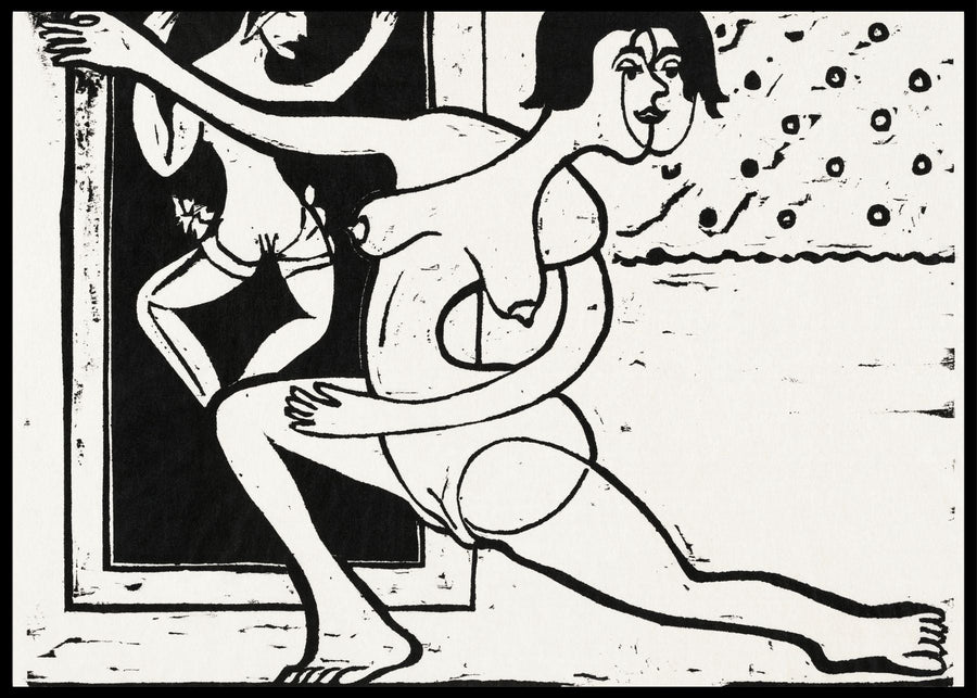 Dancer Practising, Ernst Ludwig Kirchner - Plakat