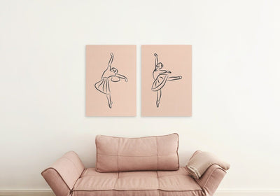 Dansende ballerina - Plakatbar.no