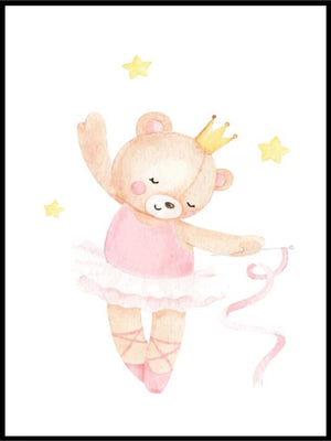 Dansende bamse - Plakatbar.no