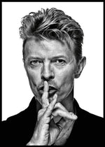 David Bowie - Ikonisk plakat - Plakatbar.no