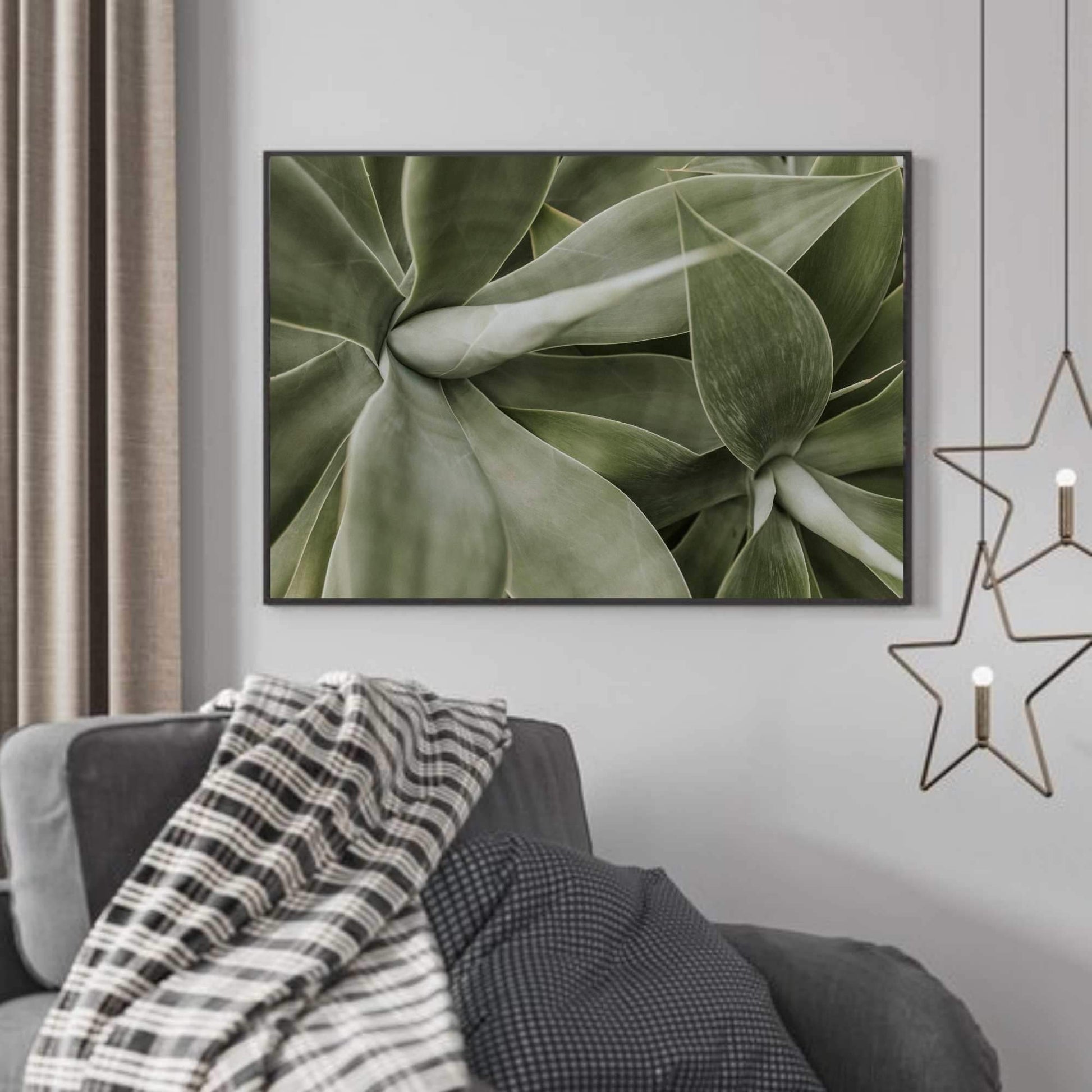 Dekorativ grønn plante - Botanisk Plakat - Plakatbar.no