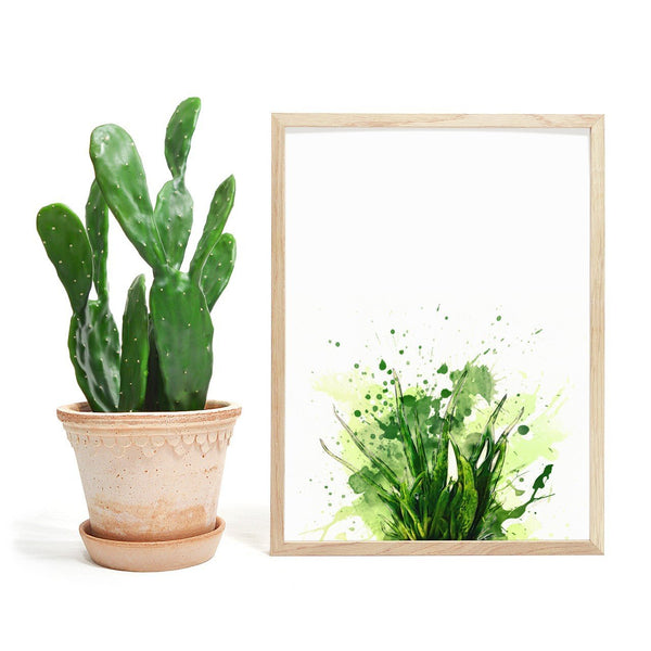 Dekorativ plakat fra planteriket - Plakatbar.no