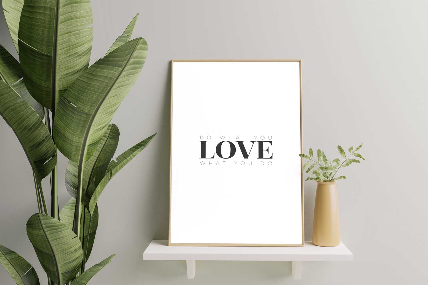 Do What You Love - Tekstplakat - Plakatbar.no