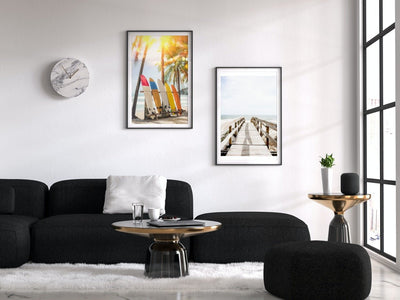 Dock summerlight - Plakat - Plakatbar.no