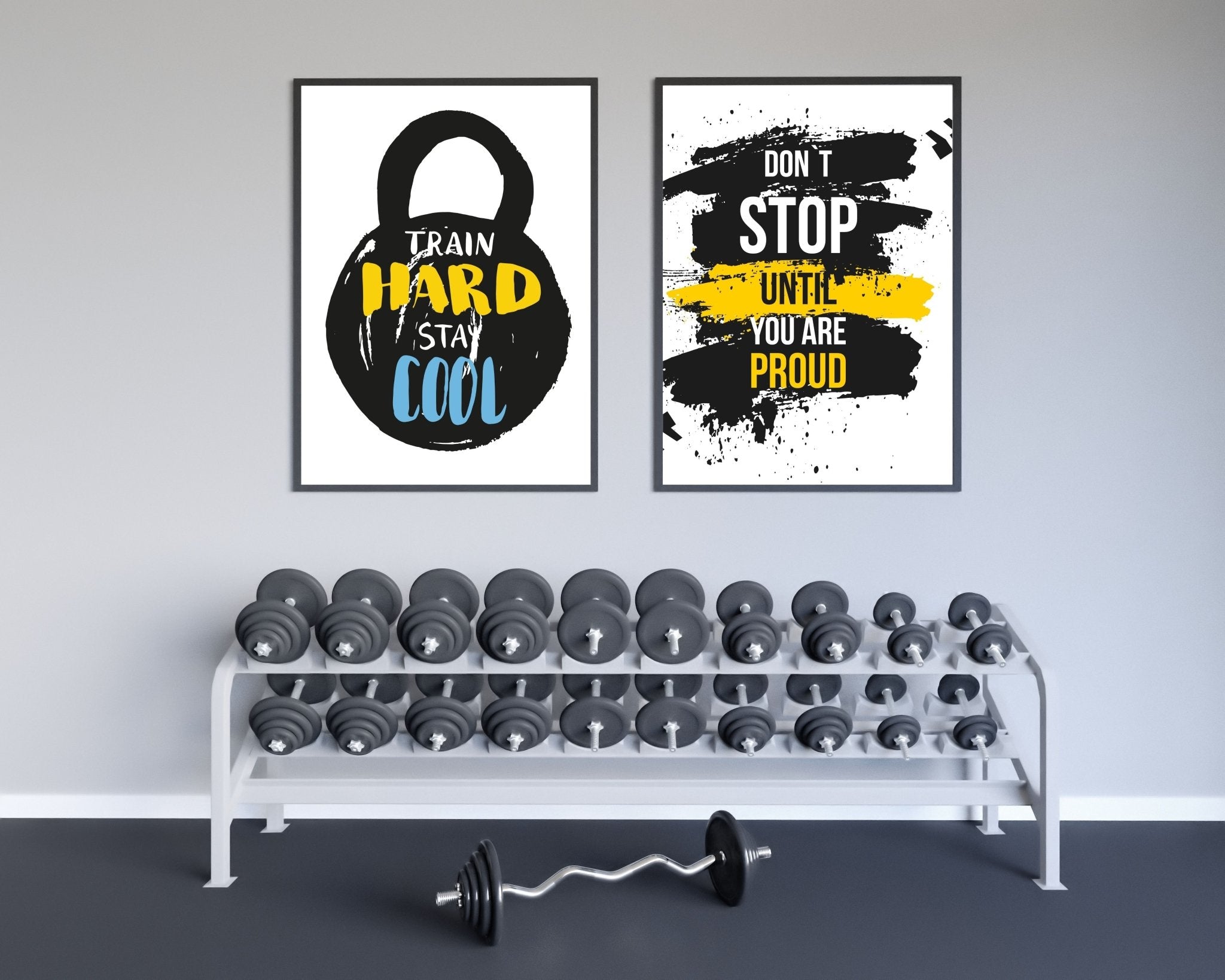 Dont stop - Gym poster — Plakatbar.no