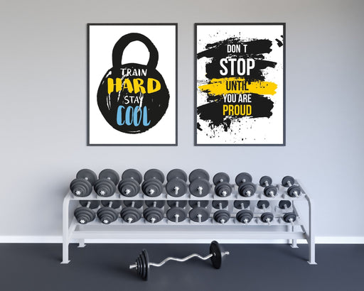 Dont stop - Gym poster - Plakatbar.no