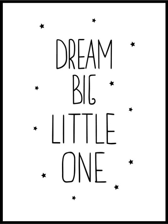 Dream big- stjerner