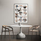 Dreamy coffee cups - Plakat - Plakatbar.no