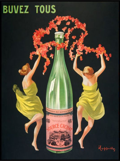 Drink all Evian-Cachat, Leonetto Cappiello- Plakat - Plakatbar.no