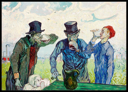 Drinkers, Vincent Van Gogh - Plakat - Plakatbar.no