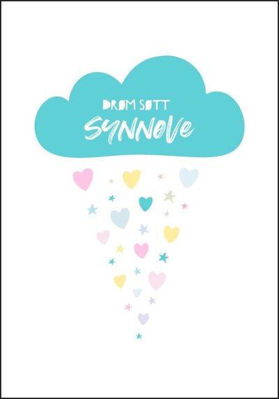 Drøm søtt Sky - For de aller minste plakat - Plakatbar.no