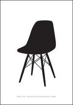 DSW Stol - Charles Eames (1948) - Plakatbar.no