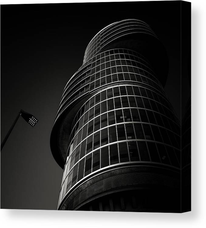 Eccentric House - square canvas