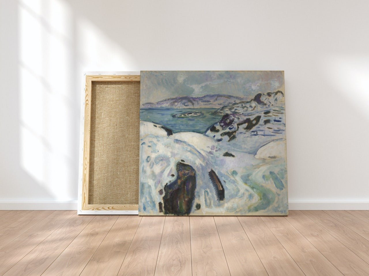 EDVARD MUNCH - VINTER VED FJORDEN - Plakatbar.no