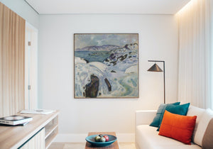 EDVARD MUNCH - VINTER VED FJORDEN - Plakatbar.no