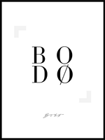 Eksklusiv Bodø Plakat - Plakatbar.no