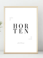 Eksklusiv Horten Plakat - Plakatbar.no