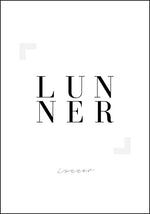 Eksklusiv Lunner Plakat - Plakatbar.no