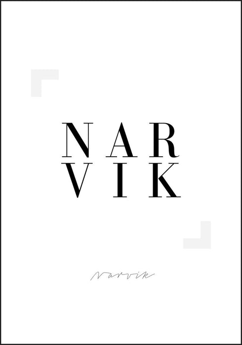 Eksklusiv Narvik Plakat - Plakatbar.no