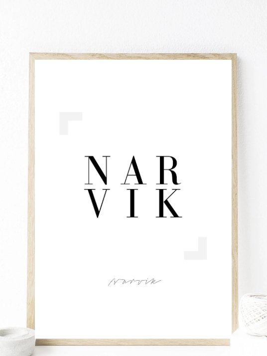 Eksklusiv Narvik Plakat - Plakatbar.no