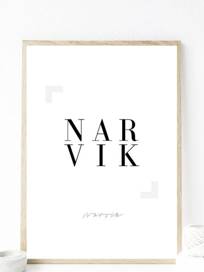Eksklusiv Narvik Plakat - Plakatbar.no