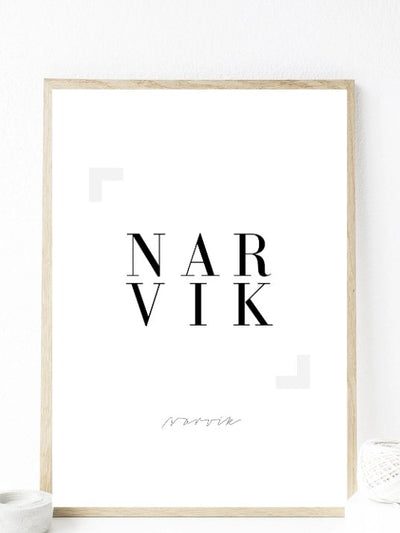 Eksklusiv Narvik Plakat - Plakatbar.no