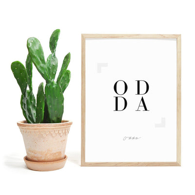 Eksklusiv Odda Plakat - Plakatbar.no