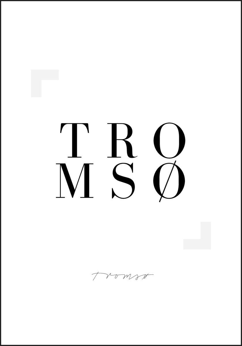 Eksklusiv Tromsø Plakat - Plakatbar.no