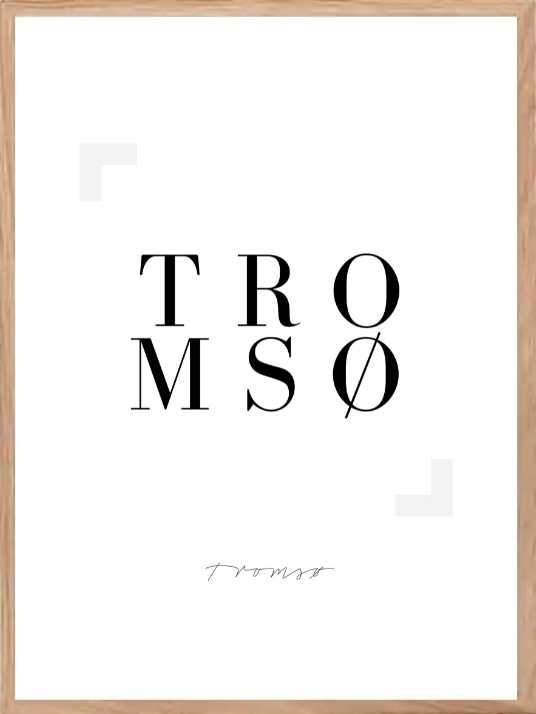 Eksklusiv Tromsø Plakat - Plakatbar.no