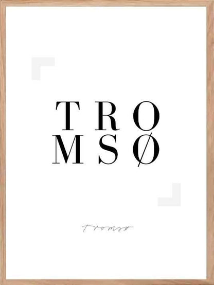 Eksklusiv Tromsø Plakat - Plakatbar.no
